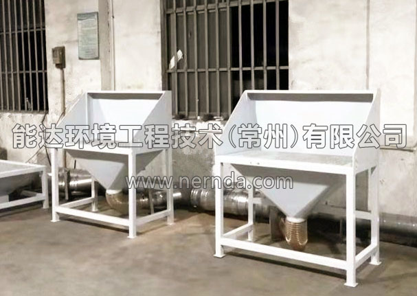 防爆濕式除塵系統(tǒng)配套打磨吸塵臺(tái)安裝現(xiàn)場(chǎng)照
