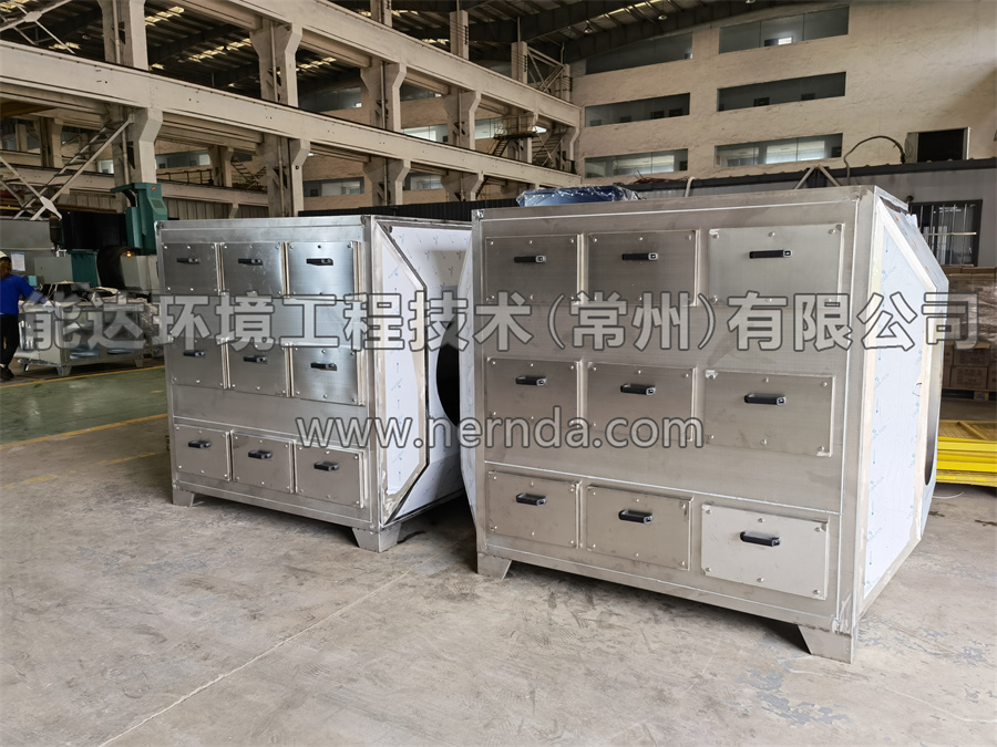活性炭吸附箱車間生產圖3